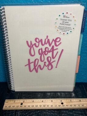 NWT Erin Condren Medical Treatment Log Made in USA